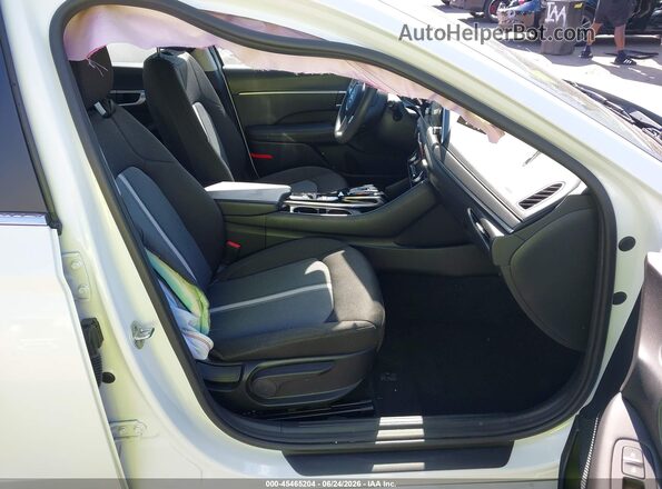 5NPEL4JAXMH085210 2021 HYUNDAI SONATA White Սալոնի դիմացի տեսք