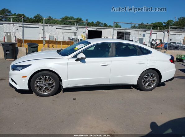5NPEL4JAXMH085210 2021 HYUNDAI SONATA White Սալոնի 360 աստիճան տեսք
