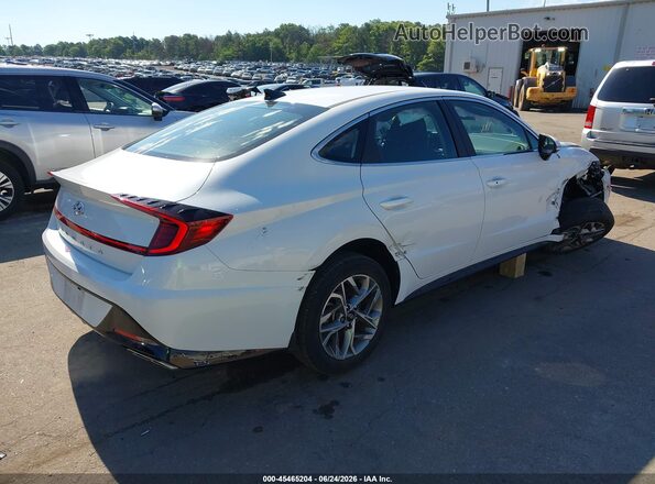 5NPEL4JAXMH085210 2021 HYUNDAI SONATA White Հետևի աջ