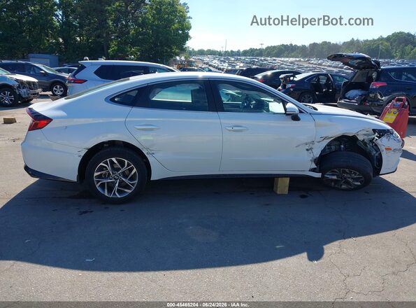 5NPEL4JAXMH085210 2021 HYUNDAI SONATA White Սալոնի հետևի տեսք