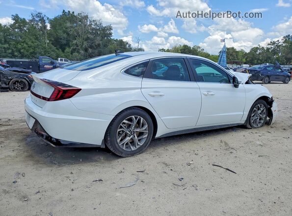 5NPEL4JAXMH110381 2021 HYUNDAI SONATA White Հետևի աջ