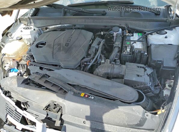 5NPEL4JAXMH110381 2021 HYUNDAI SONATA White Սալոնի հետևի տեսք