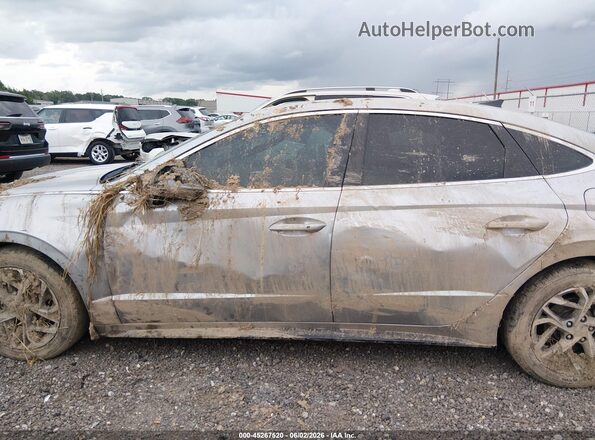 5NPEL4JAXMH112728 2021 HYUNDAI SONATA Silver 360 interior view