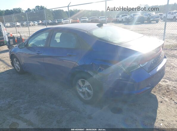 5NPLL4AG0MH030339 2021 HYUNDAI ELANTRA Blue Vista interior de 360 grados