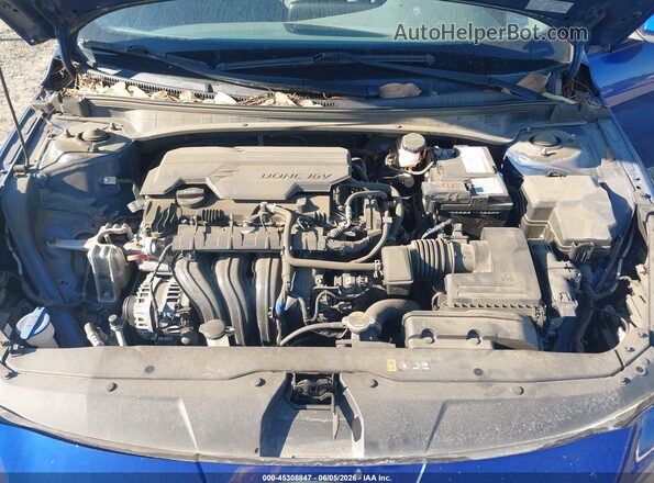 5NPLL4AG0MH030339 2021 HYUNDAI ELANTRA Blue Vista trasera