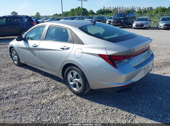 5NPLL4AG0MH047223 2021 HYUNDAI ELANTRA Silver უკანა მარცხენა