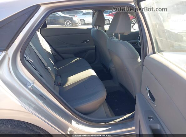 5NPLL4AG0MH047223 2021 HYUNDAI ELANTRA Silver VIN კოდის სტიკერის ხედი