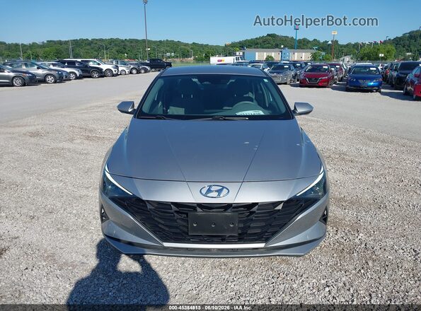 5NPLL4AG0MH047223 2021 HYUNDAI ELANTRA Silver წინა ხედი