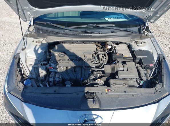 5NPLL4AG0MH047223 2021 HYUNDAI ELANTRA Silver უკანა ხედი