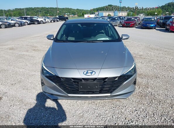 5NPLL4AG0MH047223 2021 HYUNDAI ELANTRA Silver ხელსაწყოთა პანელის ხედი