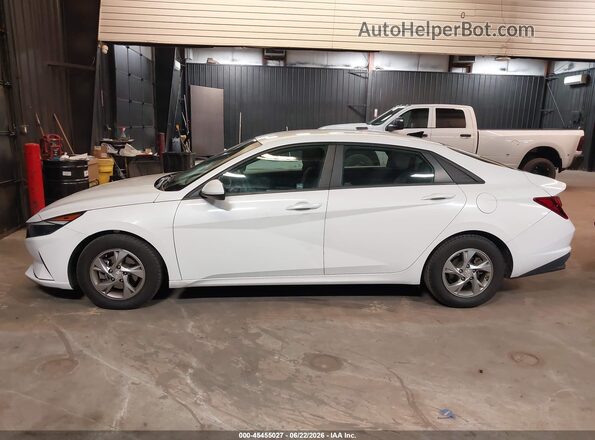5NPLL4AG0MH049571 2021 HYUNDAI ELANTRA White Вид спереду