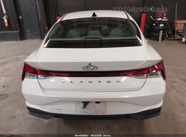 5NPLL4AG0MH049571 2021 HYUNDAI ELANTRA White 