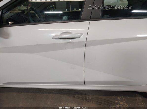 5NPLL4AG0MH049571 2021 HYUNDAI ELANTRA White Вид щитка приладів