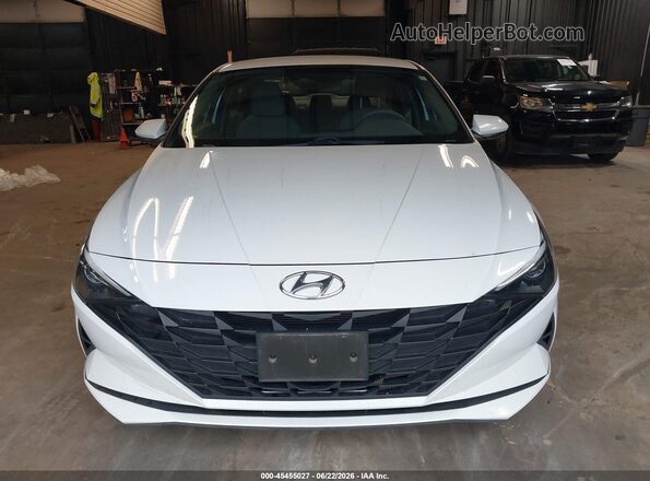 5NPLL4AG0MH049571 2021 HYUNDAI ELANTRA White 