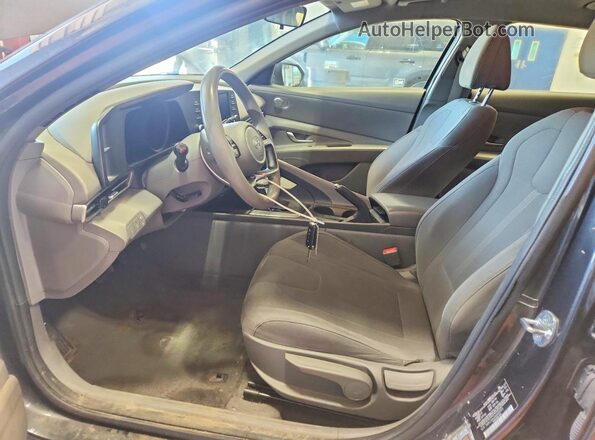 5NPLL4AG1MH032973 2021 HYUNDAI ELANTRA Gray 