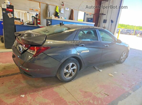 5NPLL4AG1MH032973 2021 HYUNDAI ELANTRA Gray 