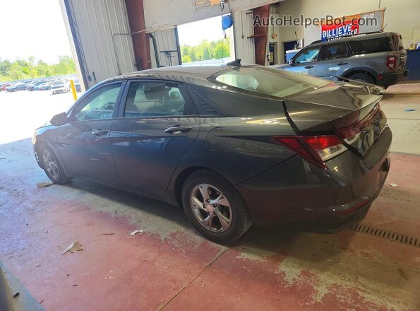 5NPLL4AG1MH032973 2021 HYUNDAI ELANTRA Gray 