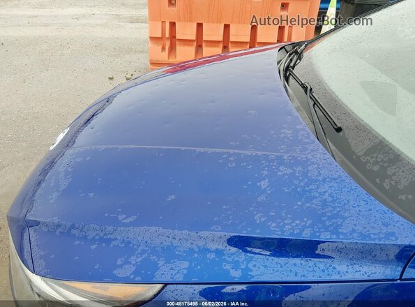 5NPLL4AG1MH050910 2021 HYUNDAI ELANTRA Blue Front view
