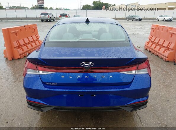 5NPLL4AG1MH050910 2021 HYUNDAI ELANTRA Blue 