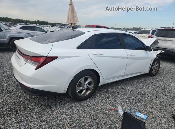 5NPLL4AG2MH014644 2021 HYUNDAI ELANTRA Белый Задняя правая четверть