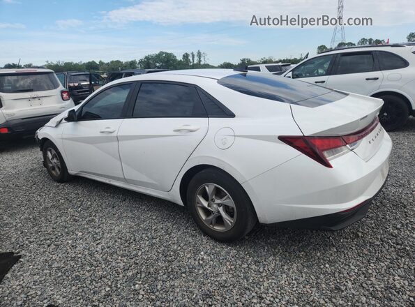 5NPLL4AG2MH014644 2021 HYUNDAI ELANTRA Белый Задняя левая четверть