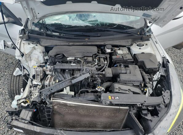 5NPLL4AG2MH014644 2021 HYUNDAI ELANTRA Белый Вид задней части салона