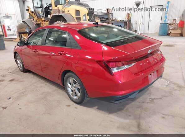 5NPLL4AG2MH047370 2021 HYUNDAI ELANTRA Red 