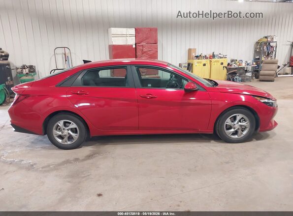 5NPLL4AG2MH047370 2021 HYUNDAI ELANTRA Red 