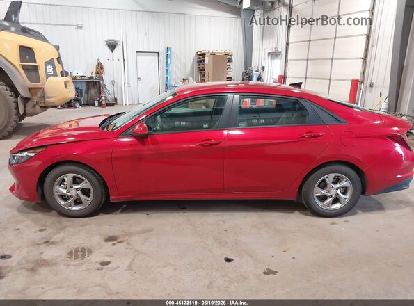 5NPLL4AG2MH047370 2021 HYUNDAI ELANTRA Red 
