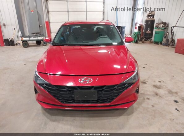 5NPLL4AG2MH047370 2021 HYUNDAI ELANTRA Red 
