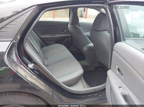 5NPLL4AG2MH050916 2021 HYUNDAI ELANTRA Black Widok naklejki z numerem VIN