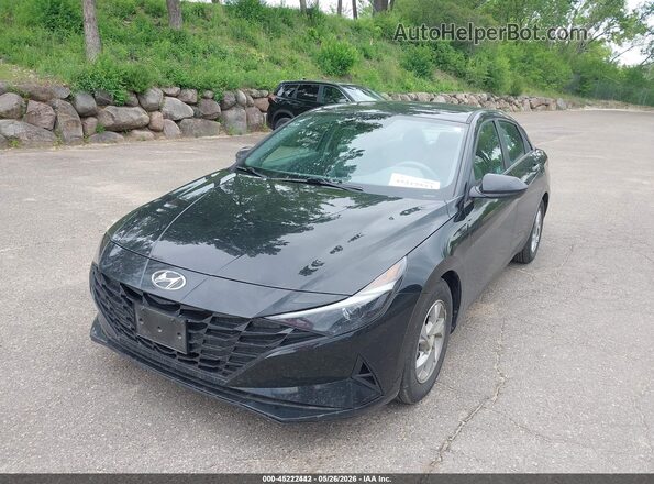5NPLL4AG2MH050916 2021 HYUNDAI ELANTRA Black Widok z przodu