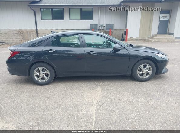 5NPLL4AG2MH050916 2021 HYUNDAI ELANTRA Black Widok wnętrza z tyłu