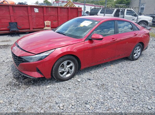 5NPLL4AG2PH116921 2023 HYUNDAI ELANTRA Red Przód lewy