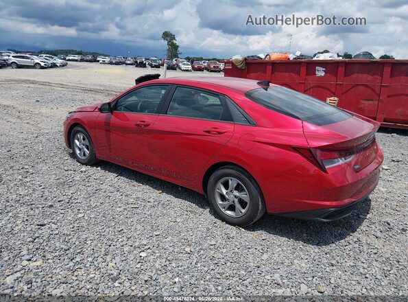 5NPLL4AG2PH116921 2023 HYUNDAI ELANTRA Red Tył lewy