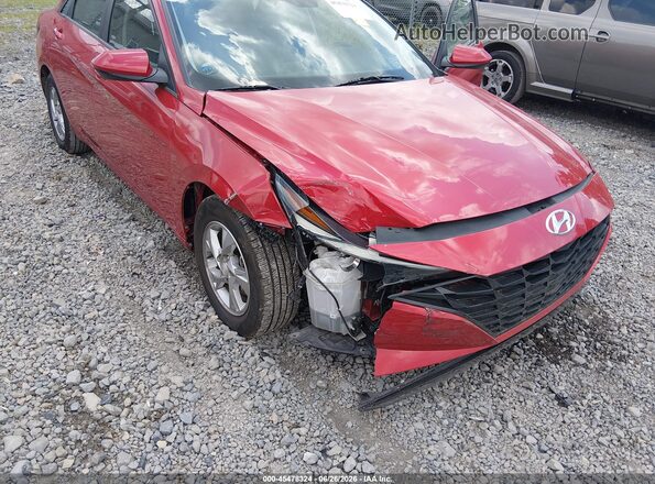 5NPLL4AG2PH116921 2023 HYUNDAI ELANTRA Red Widok z przodu