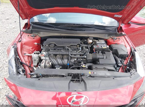 5NPLL4AG2PH116921 2023 HYUNDAI ELANTRA Red Widok z tyłu