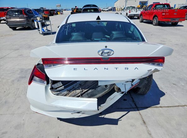 5NPLL4AG3MH036894 2021 HYUNDAI ELANTRA White 