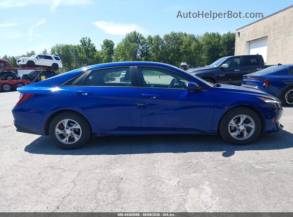5NPLL4AG3MH049354 2021 HYUNDAI ELANTRA Blue 360 interior view