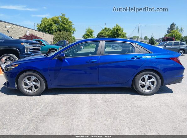 5NPLL4AG3MH049354 2021 HYUNDAI ELANTRA Blue 