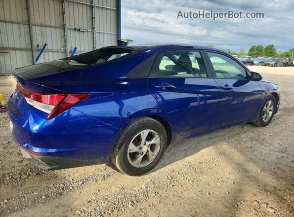 5NPLL4AG3PH094606 2023 HYUNDAI ELANTRA Синий Задняя правая четверть
