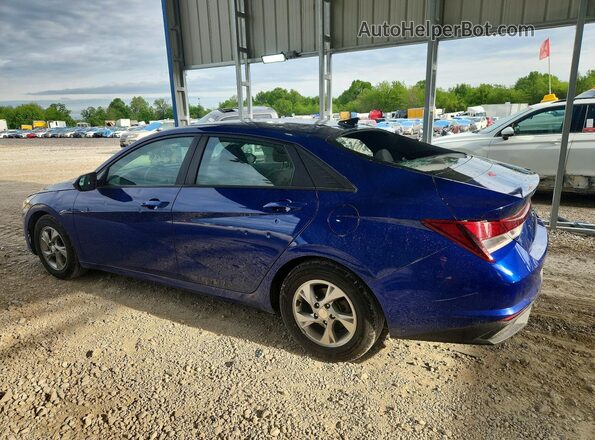 5NPLL4AG3PH094606 2023 HYUNDAI ELANTRA Синий Задняя левая четверть