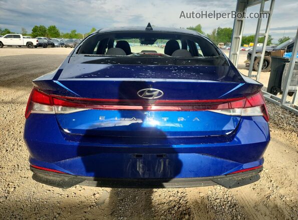 5NPLL4AG3PH094606 2023 HYUNDAI ELANTRA Синий Вид сзади