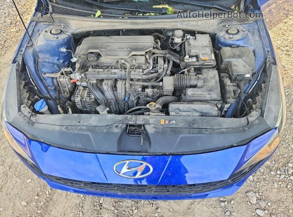 5NPLL4AG3PH094606 2023 HYUNDAI ELANTRA Синий Вид задней части салона