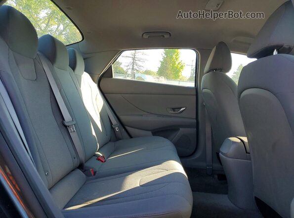 5NPLL4AG4MH034622 2021 HYUNDAI ELANTRA Gray Հետևի նստատեղերի տեսք