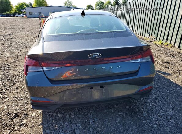 5NPLL4AG4MH034622 2021 HYUNDAI ELANTRA Gray Հետևի տեսք