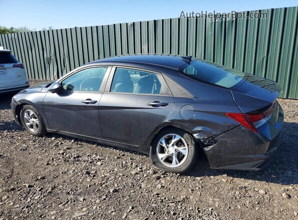 5NPLL4AG4MH034622 2021 HYUNDAI ELANTRA Gray Հետևի ձախ