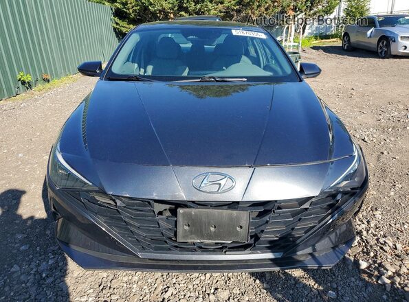 5NPLL4AG4MH034622 2021 HYUNDAI ELANTRA Gray Դիմացի տեսք