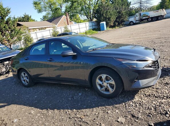 5NPLL4AG4MH034622 2021 HYUNDAI ELANTRA Gray Առջևի աջ