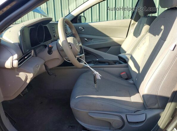 5NPLL4AG4MH034622 2021 HYUNDAI ELANTRA Gray Սալոնի դիմացի տեսք